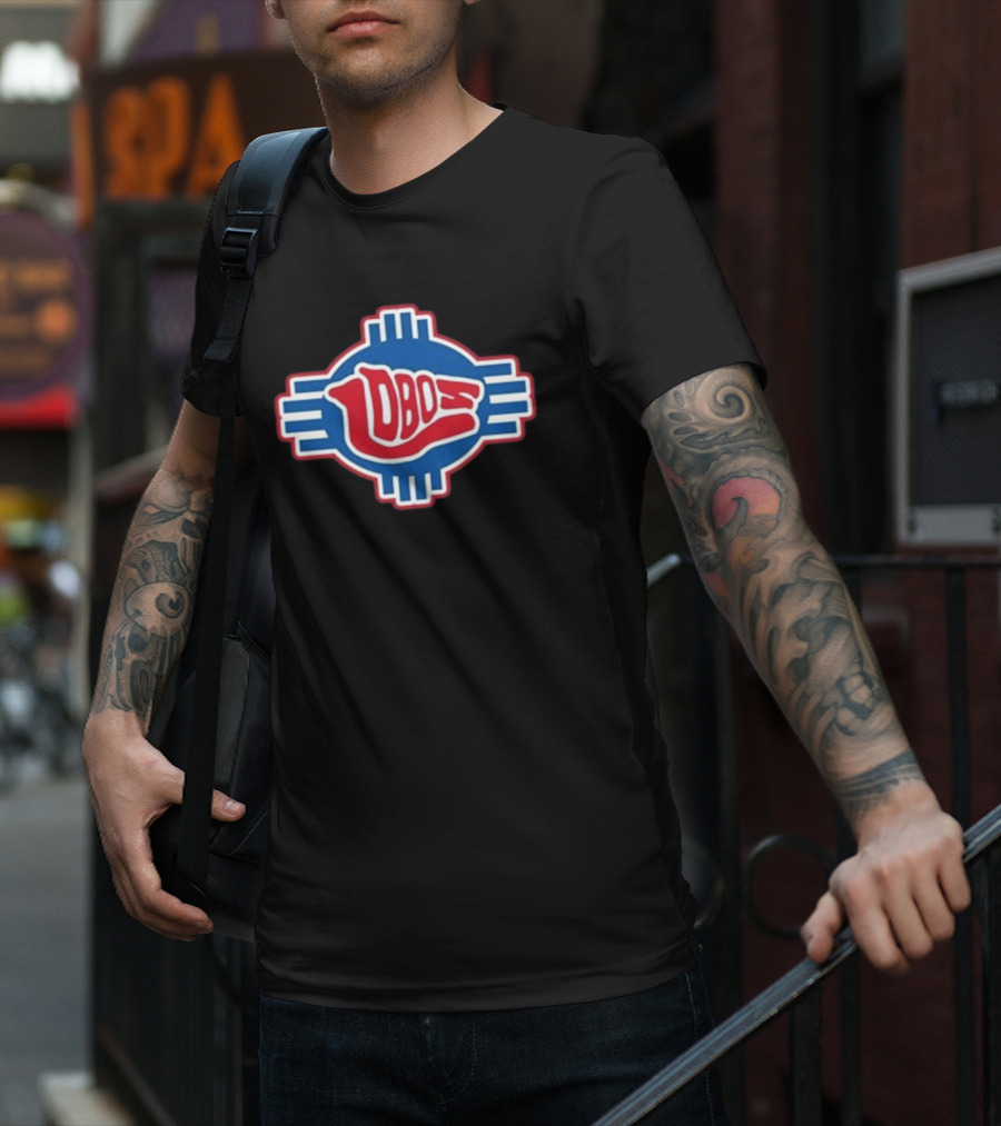 Lobo Lobos Zia Symbol Design T-Shirt