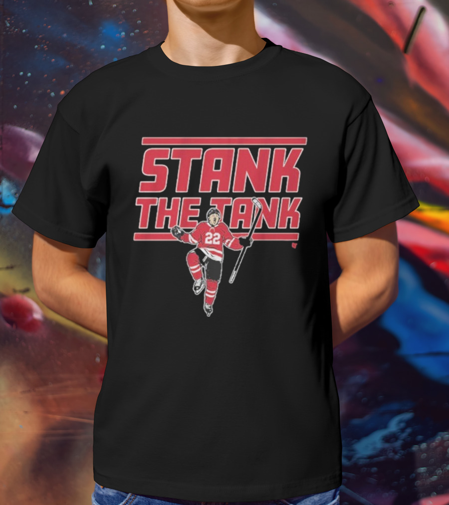 Stank The Tank Logan Stankoven Hockey 22 T-Shirt