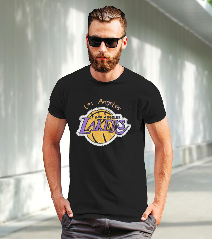 Los Angeles Lakers Basketball Team Fan Apparel T-Shirt