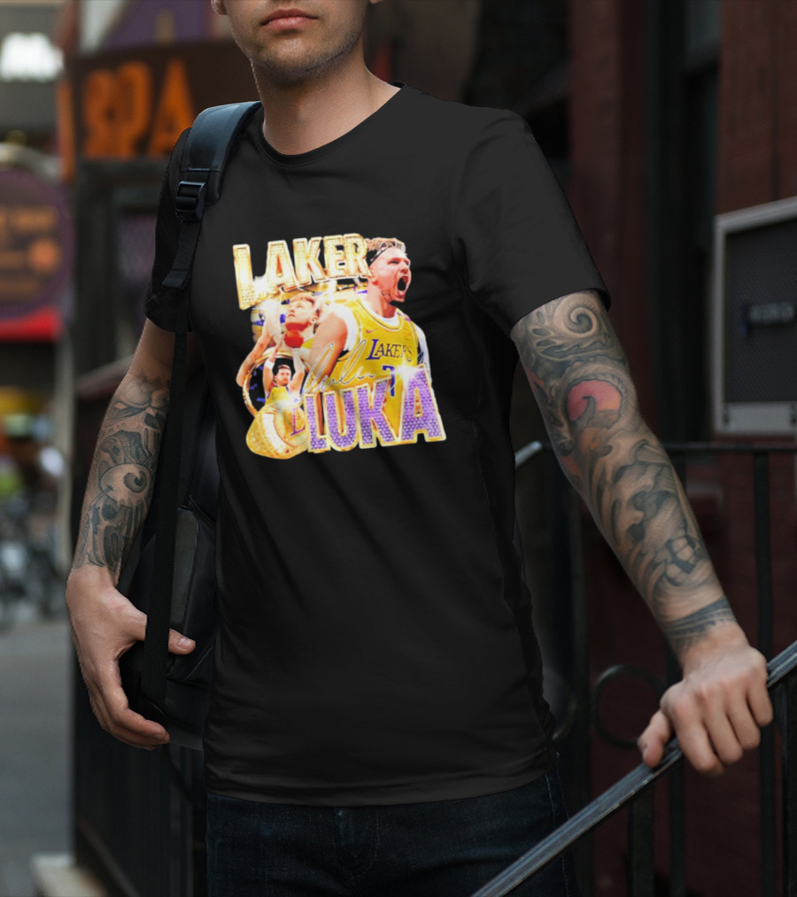 Laker Luka Doncic Lakers Basketball Vintage Style T-Shirt