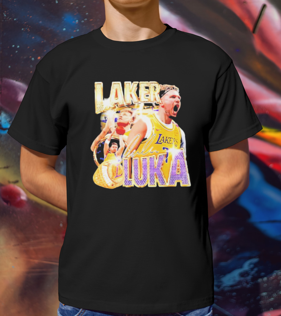 Laker Luka Doncic Lakers Basketball Vintage Style T-Shirt