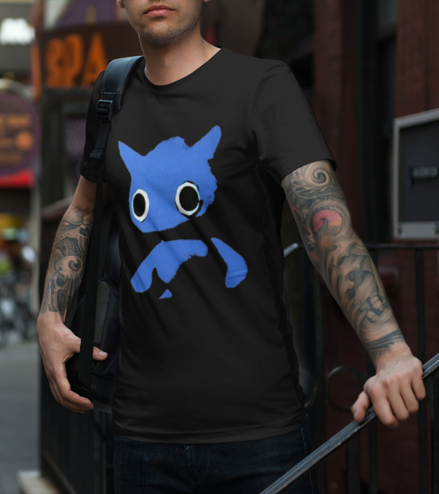 Mamono World Big Blue Creature T-Shirt