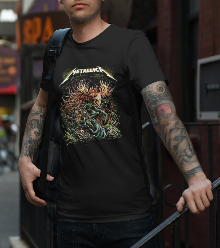 Metallica M72 Toronto Ontario 2025 Rogers Centre April 24 26 Forest Creature Skull Art T-Shirt