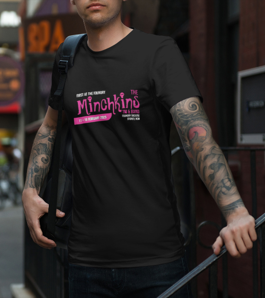Minchkins 11-15 February 2025 The Foundry Trevor Simmons Event 7pm T-Shirt