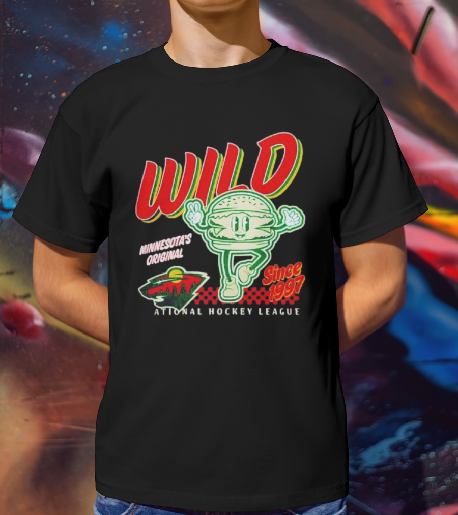 Minnesota Wild Original Mascot Since 1997 National Hockey League T-Shirt