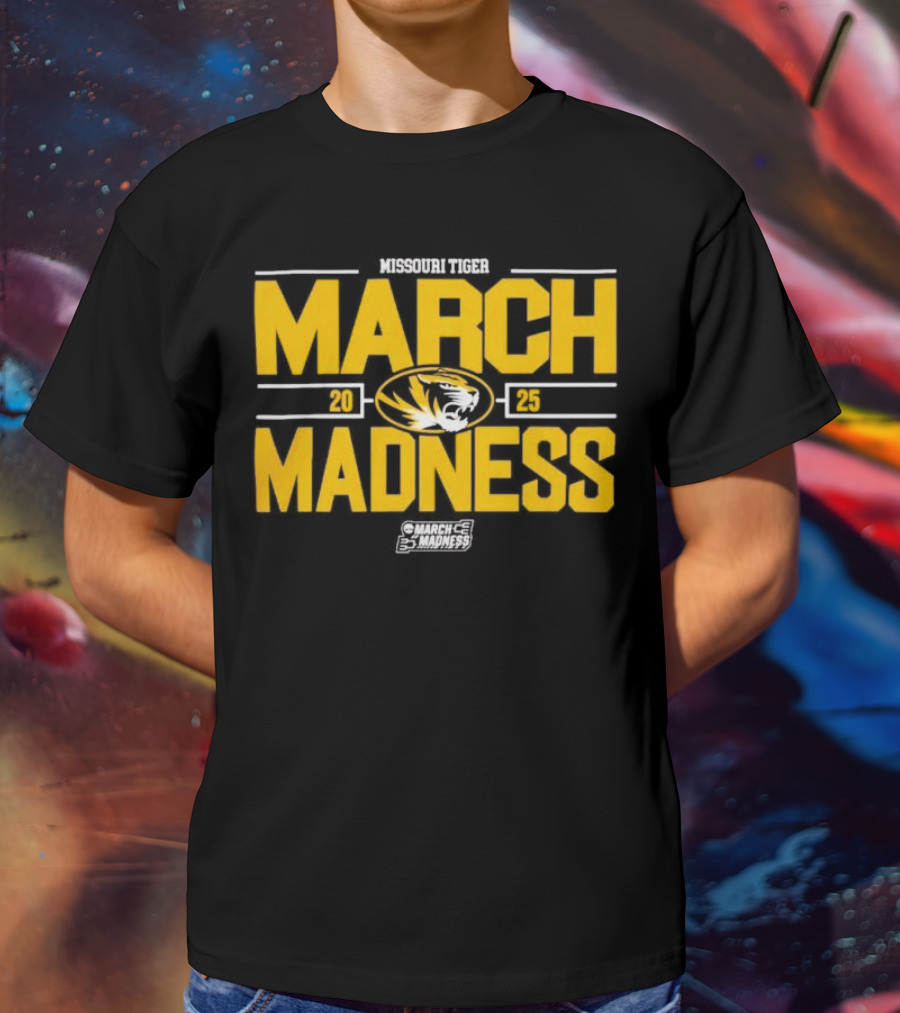 Missouri Tigers March Madness 2025 T-Shirt