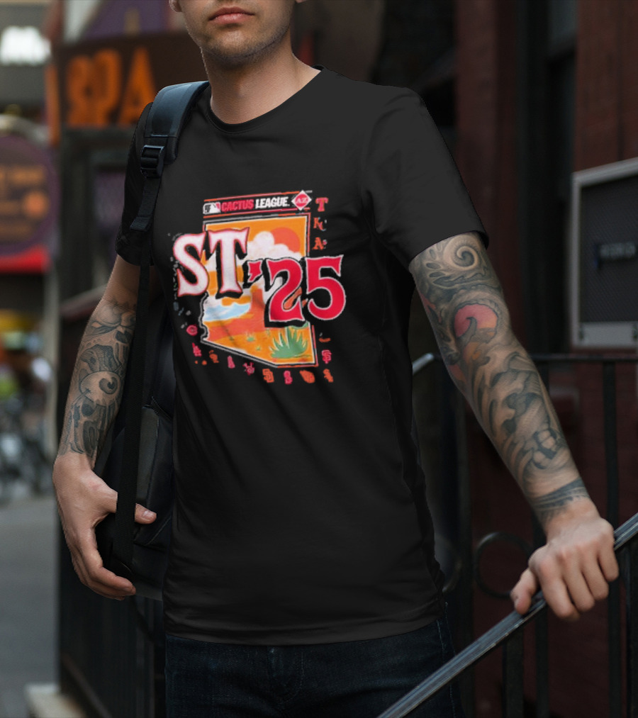 MLB 2025 Spring Training Cactus League Arizona ST25 T-Shirt