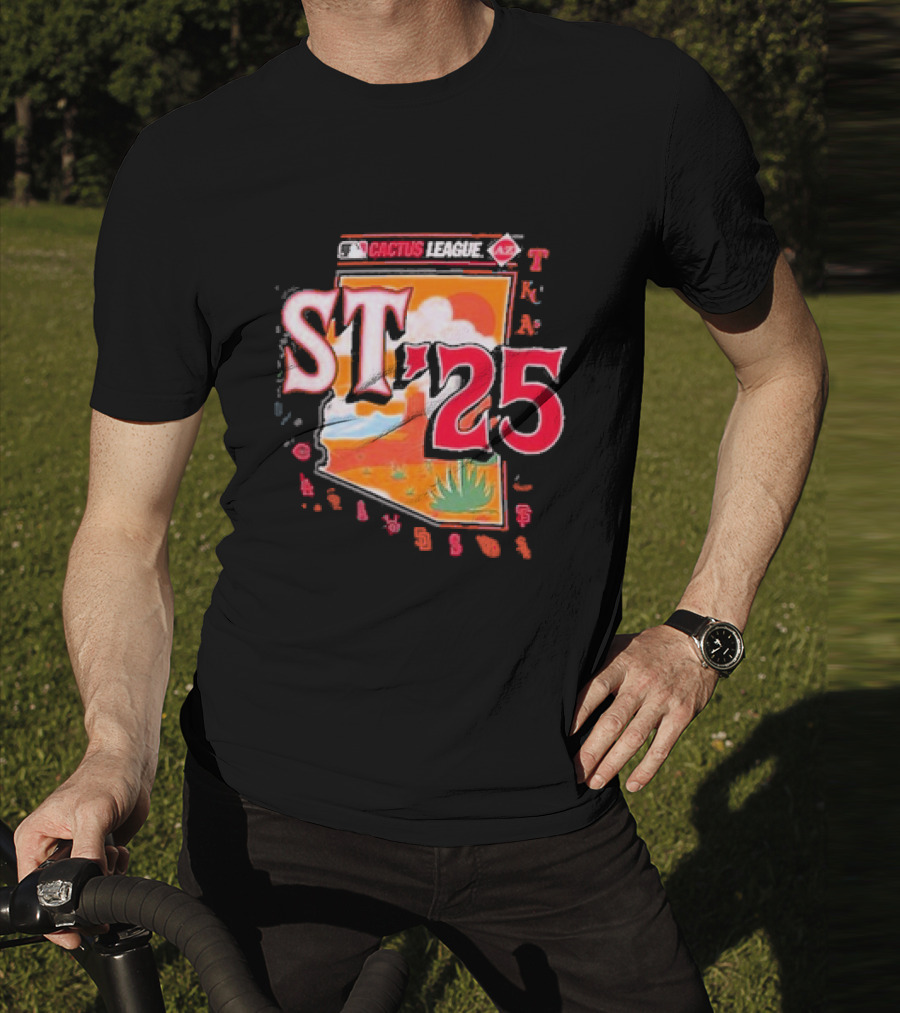 MLB 2025 Spring Training Cactus League Arizona ST25 T-Shirt