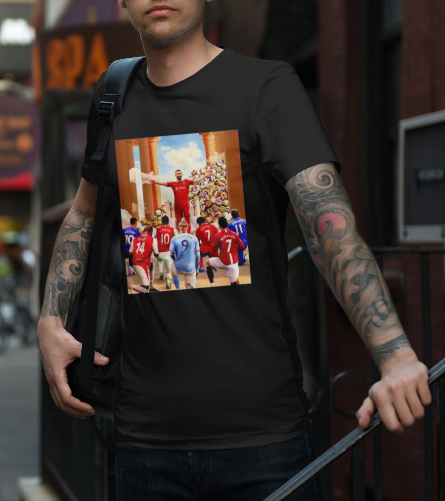 Liverpool FC Mohamed Salah Premier League Goals Tribute T-Shirt