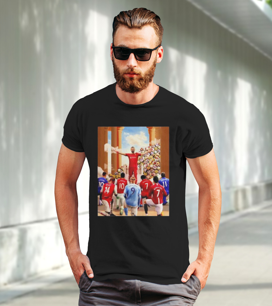 Liverpool FC Mohamed Salah Premier League Goals Tribute T-Shirt