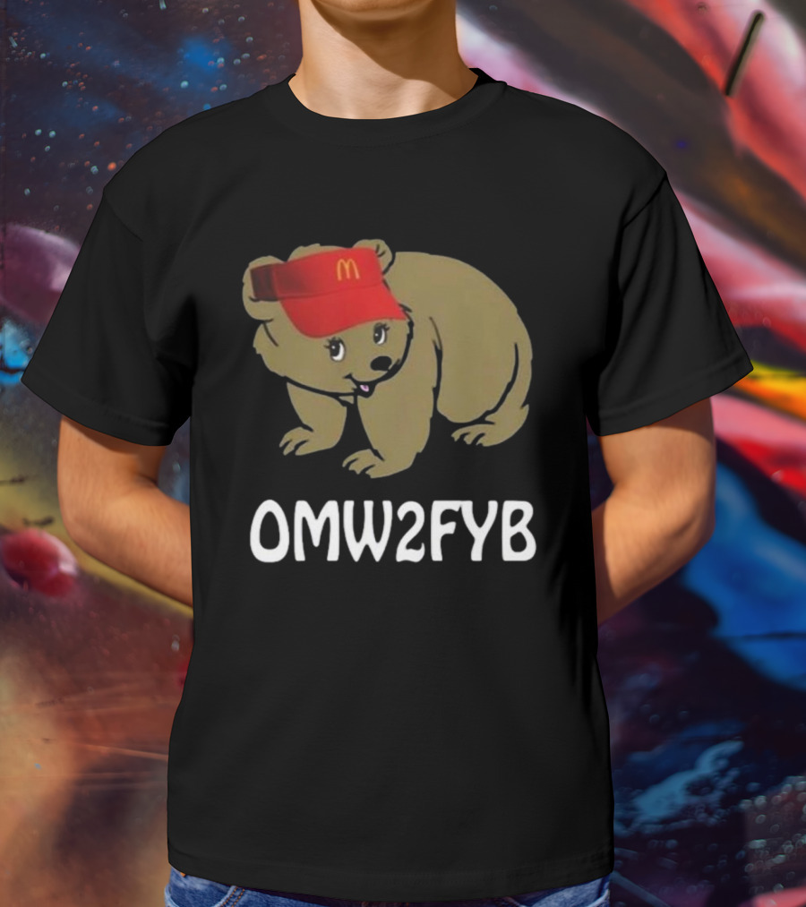 OMW2FYB Bear With Red Cap T-Shirt