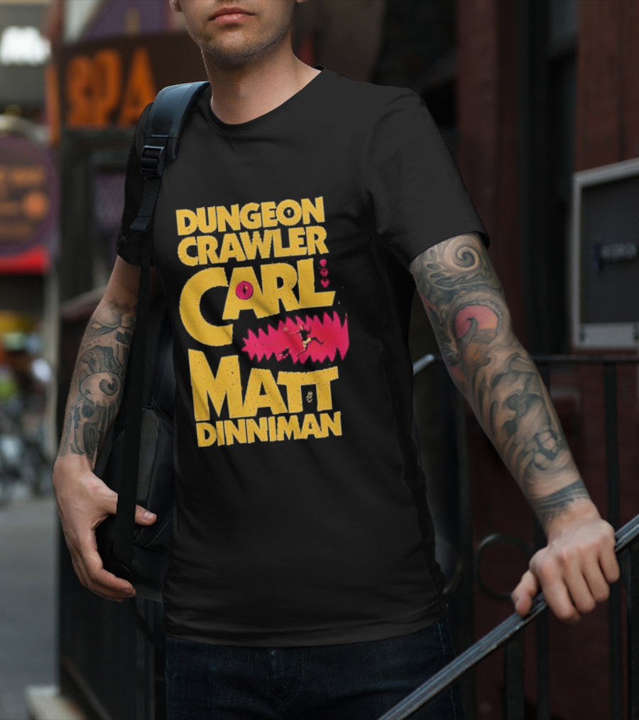 Dungeon Crawler Carl Matt Dinniman Achievement T-Shirt