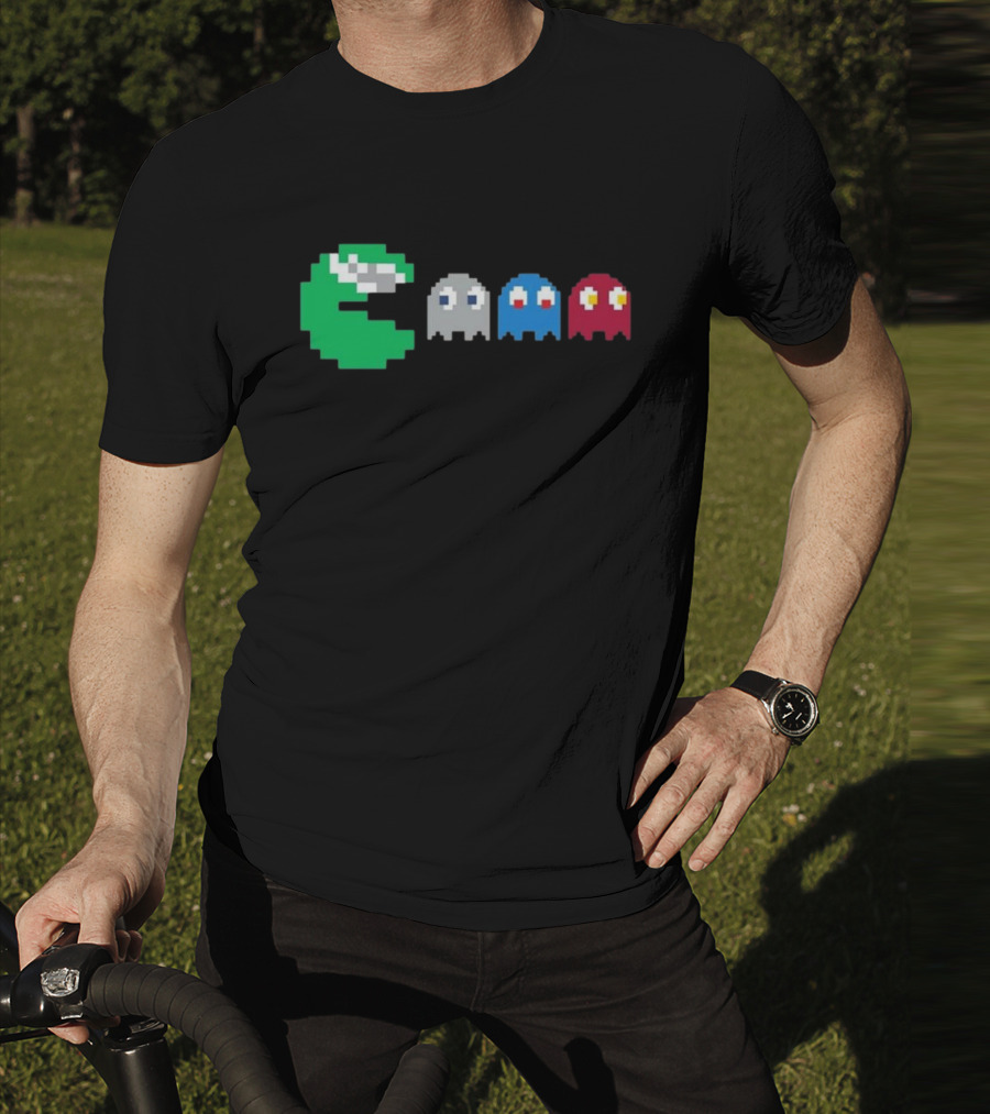 NFC East Rivalry Pac-Man Ghosts Football Theme T-Shirt