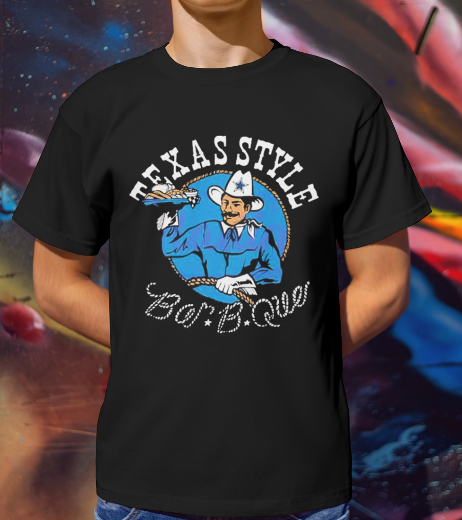 Texas Style Bar-B-Que Cowboys T-Shirt
