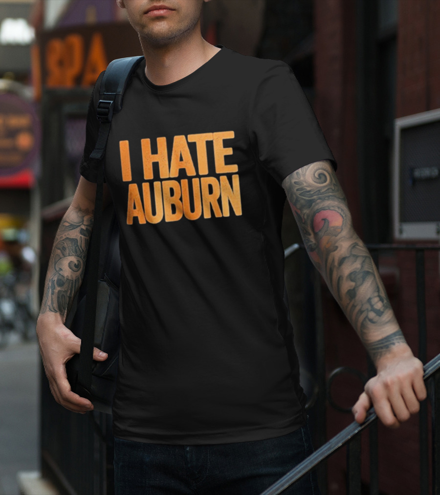 Tennessee Volunteers I Hate Auburn Rivalry T-Shirt