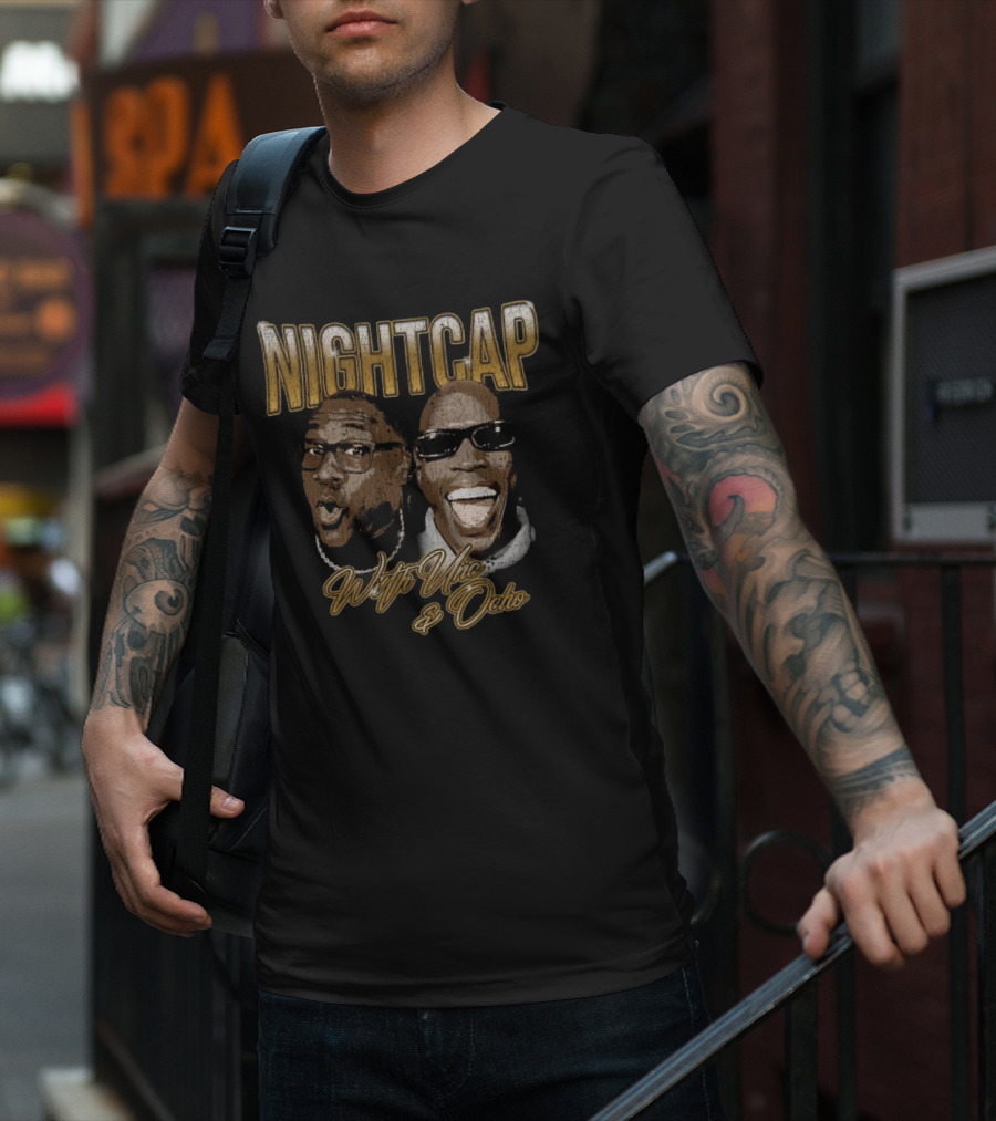 Nightcap With Unc & Ocho Faces T-Shirt