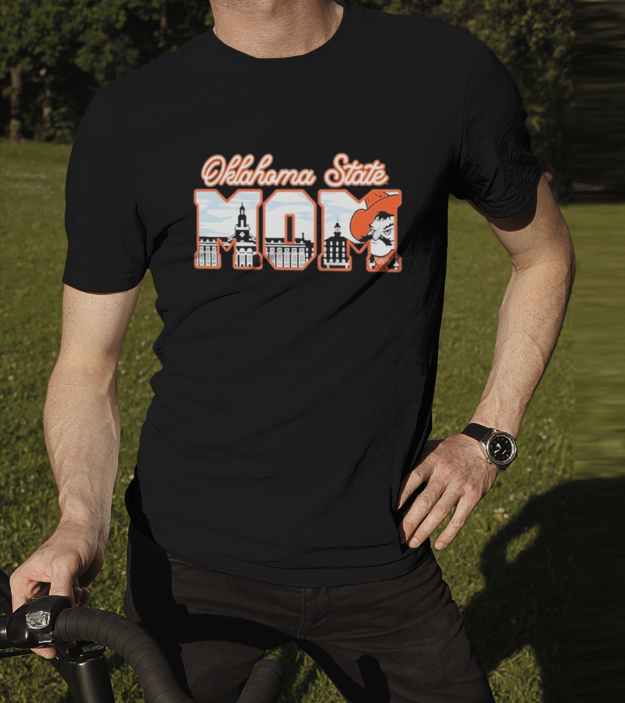 Oklahoma State Mom Campus Cowboys OSU Iconic Imagery T-Shirt