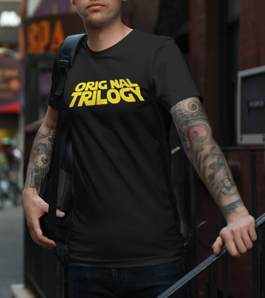 Original Trilogy Snob Movie Blockbuster Style T-Shirt