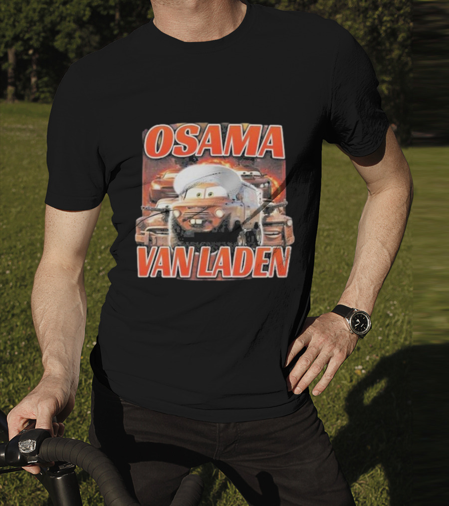 Osama Van Laden Cars Parody T-Shirt