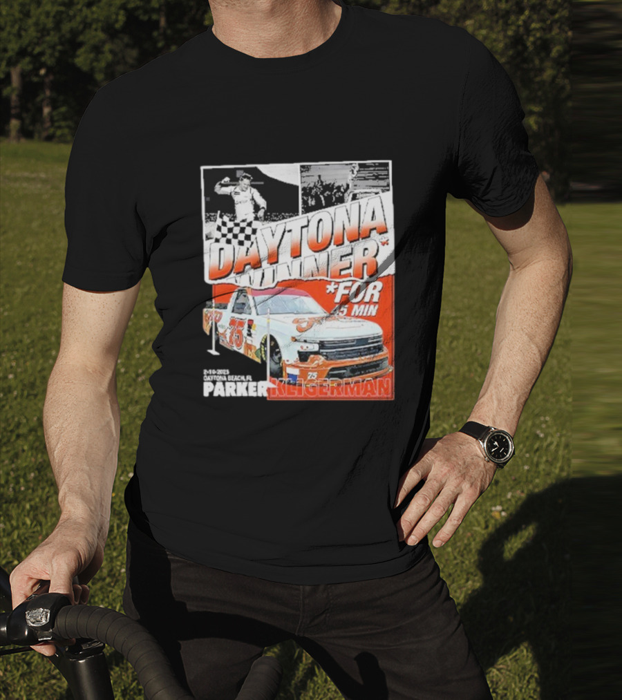 Parker Kligerman Daytona Winner 45 Min Celebration NASCAR Race Car 75 T-Shirt
