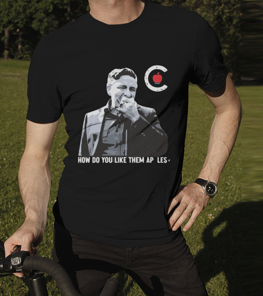 Pierre Poilievre Eating Apples How Do You Like Them Apples T-Shirt