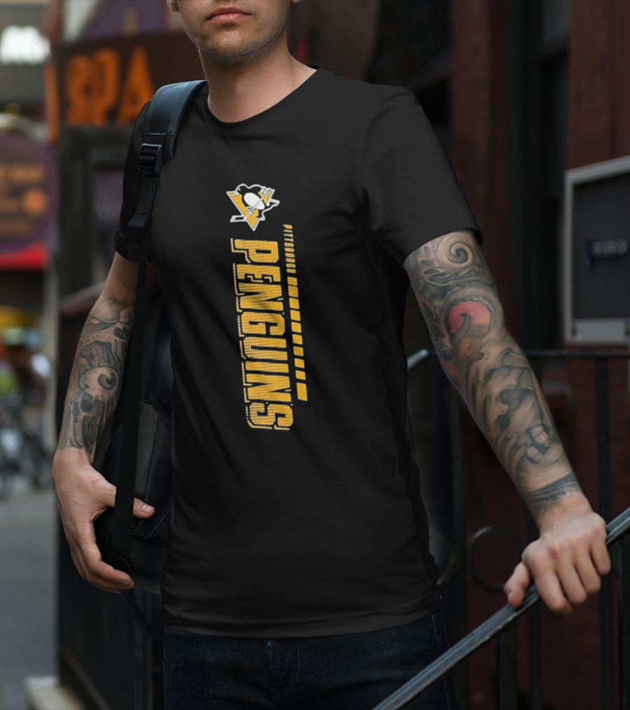 Pittsburgh Penguins Team Hockey NHL Iconic Atmosphere T-Shirt