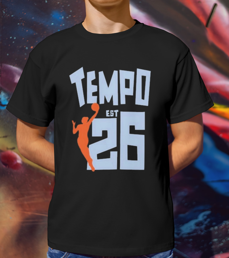 Playa Society Tempo Est 26 Basketball Silhouette Toronto 2026 T-Shirt