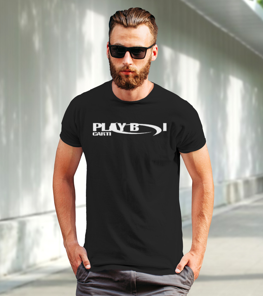 PLAYBOI CARTI I AM BABY SWOOSH 2000s Y2K STYLE T-Shirt