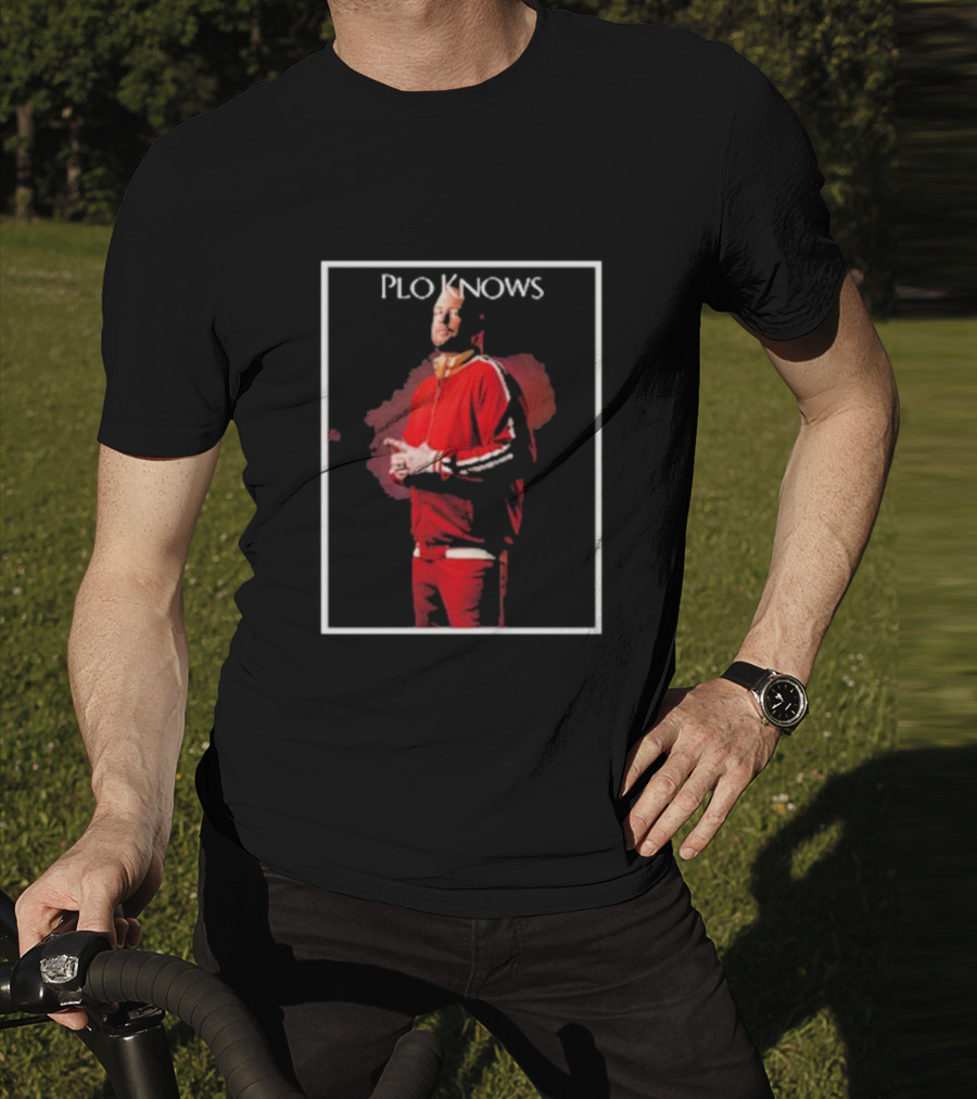 Plo Knows Big Plo Red Tracksuit Outfit T-Shirt