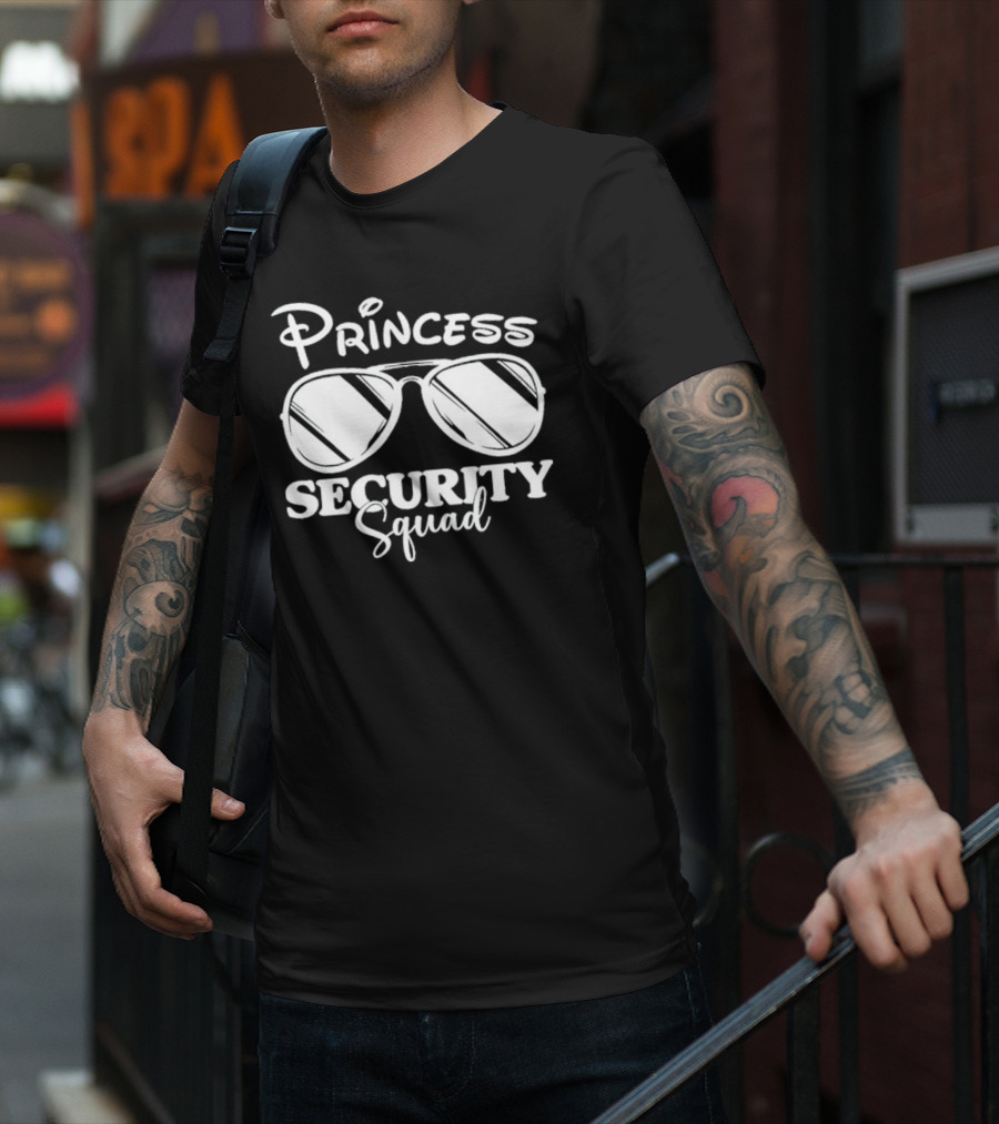 Princess Security Squad Sunglasses Fun T-Shirt