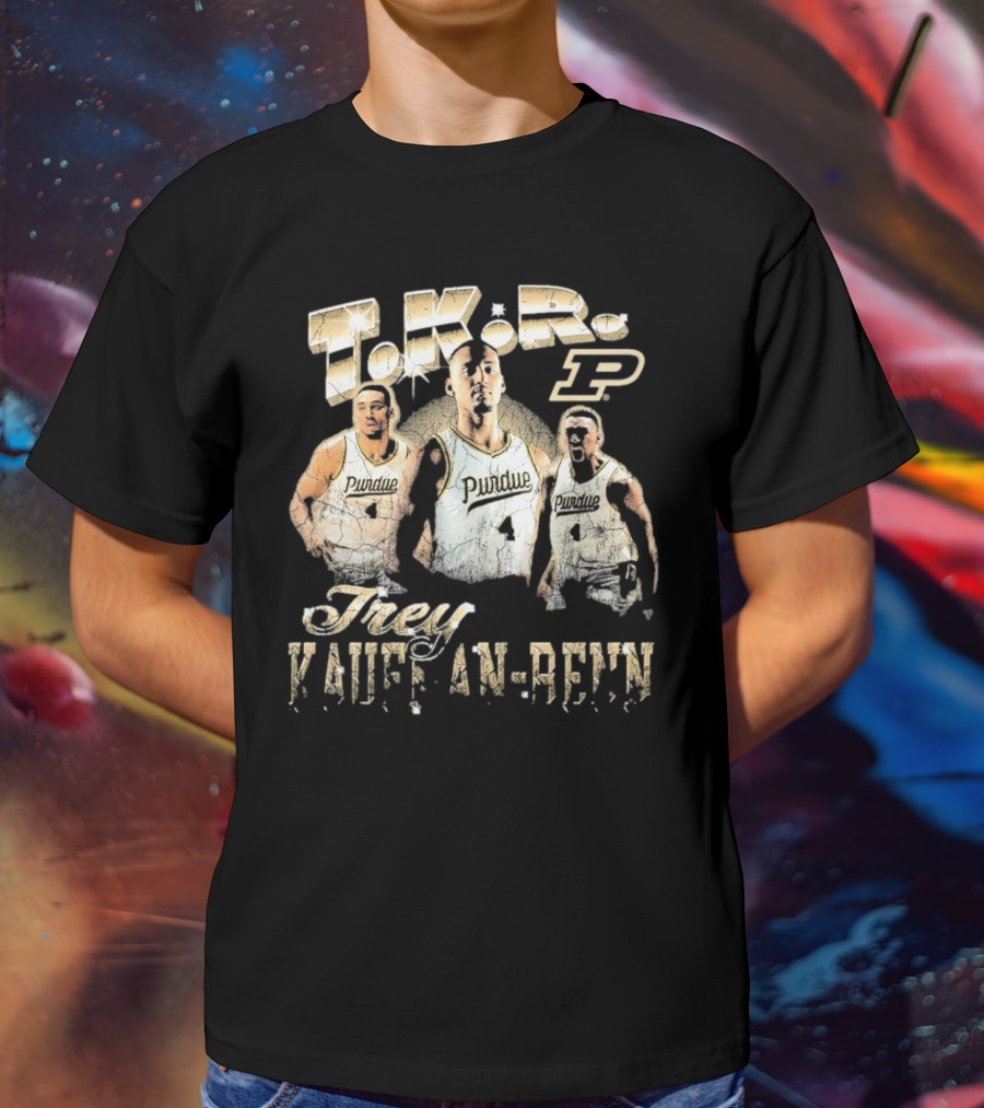 Purdue Basketball TKR Trey Kaufman-Renn Vintage 90s T-Shirt