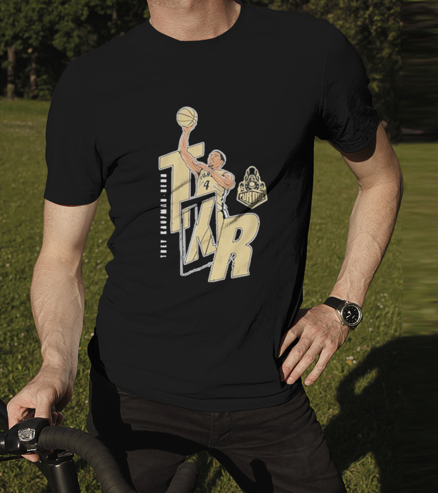 Purdue Basketball Trey Kaufman-Renn TKR Iconic Dunk T-Shirt