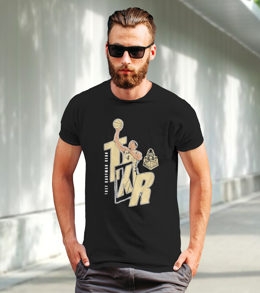 Purdue Basketball Trey Kaufman-Renn TKR Iconic Dunk T-Shirt