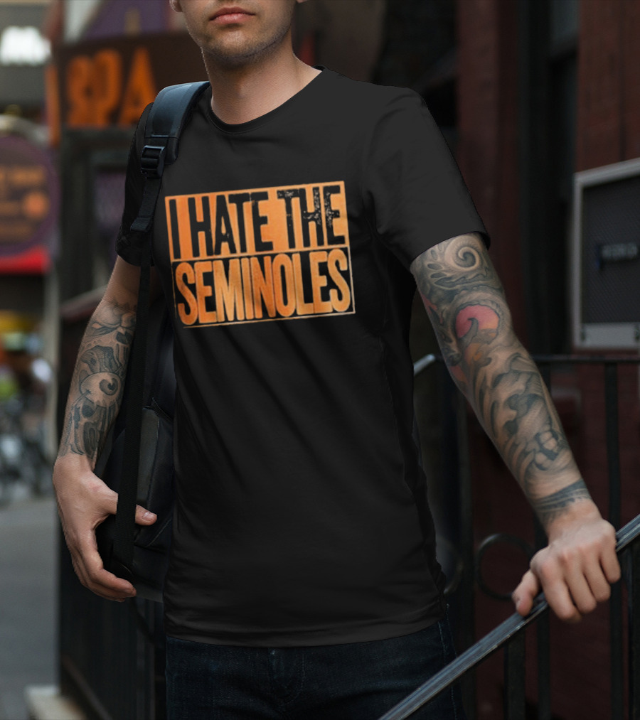 Premium Florida Gators I Hate The Seminoles T-Shirt