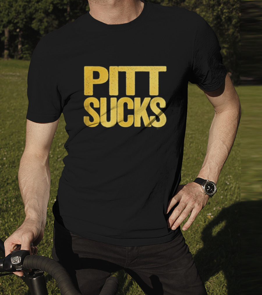 West Virginia Mountaineers Pitt Sucks T-Shirt