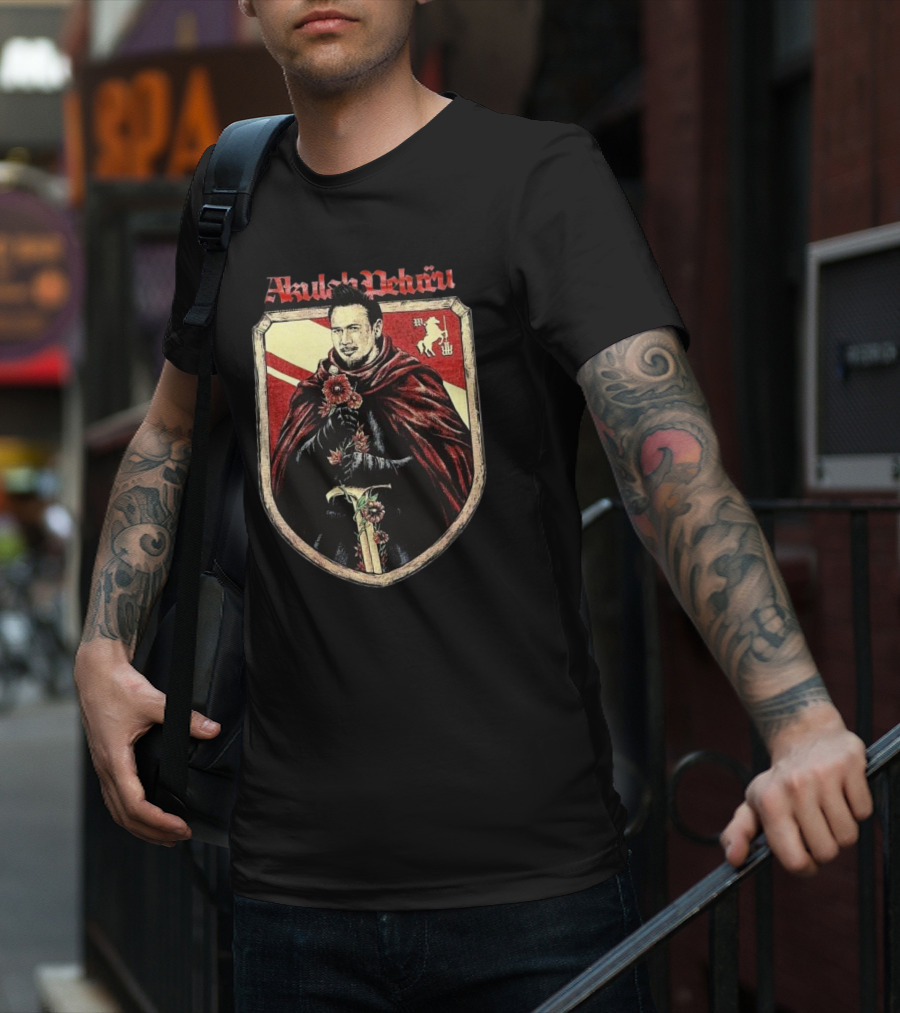 Rebellion Rose X Jrd Sid Akulah Peluru 2025 Knight Rose Emblem T-Shirt