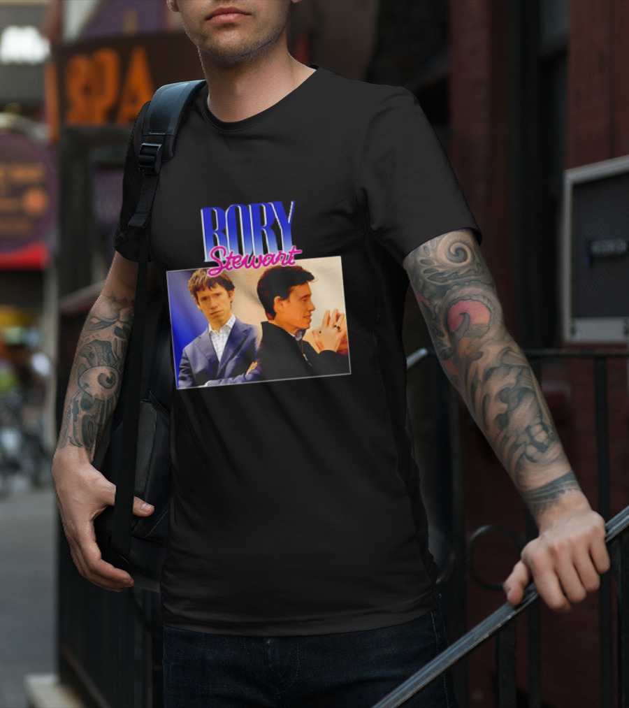 Rory Stewart Retro Style Dual Image T-Shirt