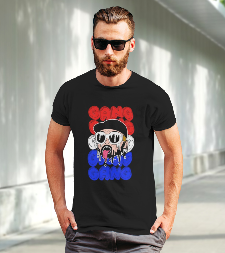 Rooler Kingsday Gang 2025 Dripping Face Art Iconic Style T-Shirt