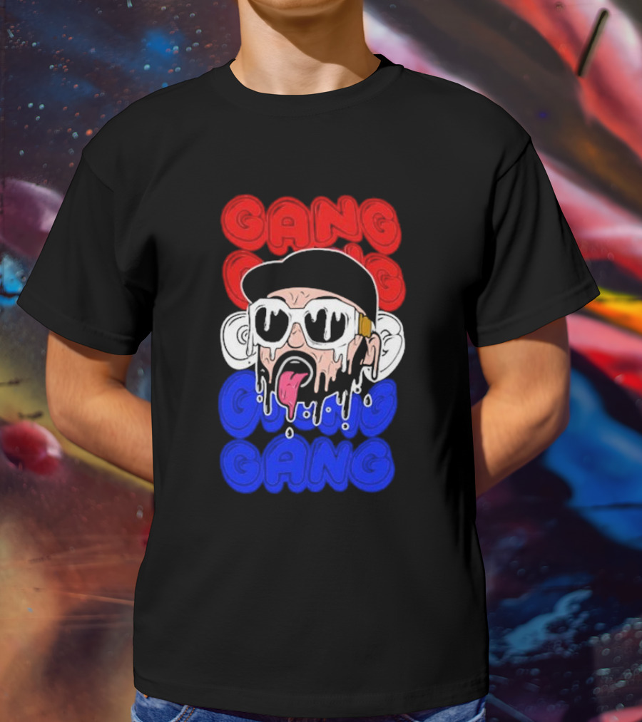 Rooler Kingsday Gang 2025 Dripping Face Art Iconic Style T-Shirt