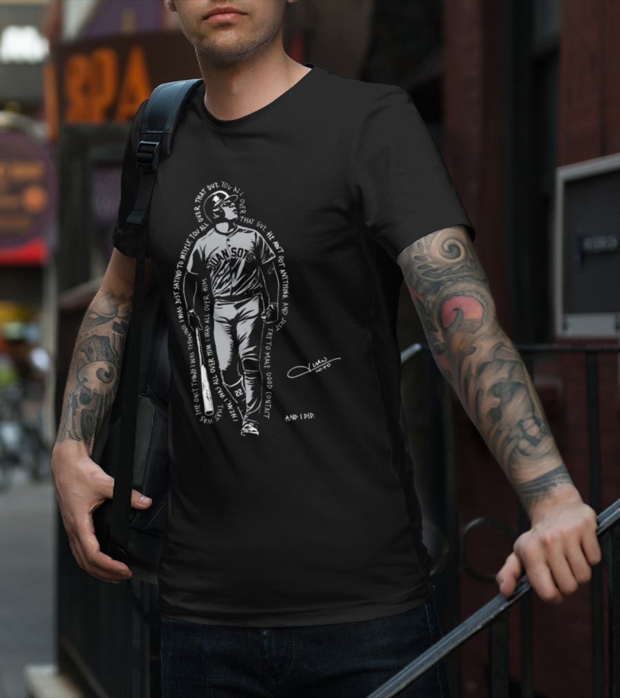 Roto Juan Soto I Was All Over Him Signature That Guy You All Over Him T-Shirt
