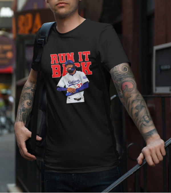 Run It Back Teoscar Hernández Nation 37 T-Shirt