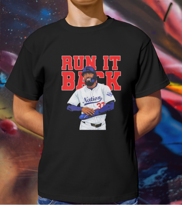 Run It Back Teoscar Hernández Nation 37 T-Shirt