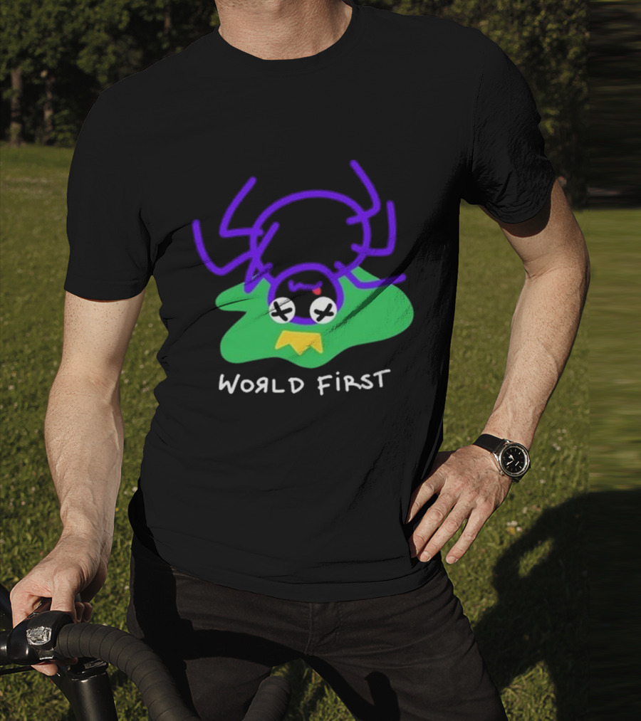 World First Rwf Np Derp Winners T-Shirt