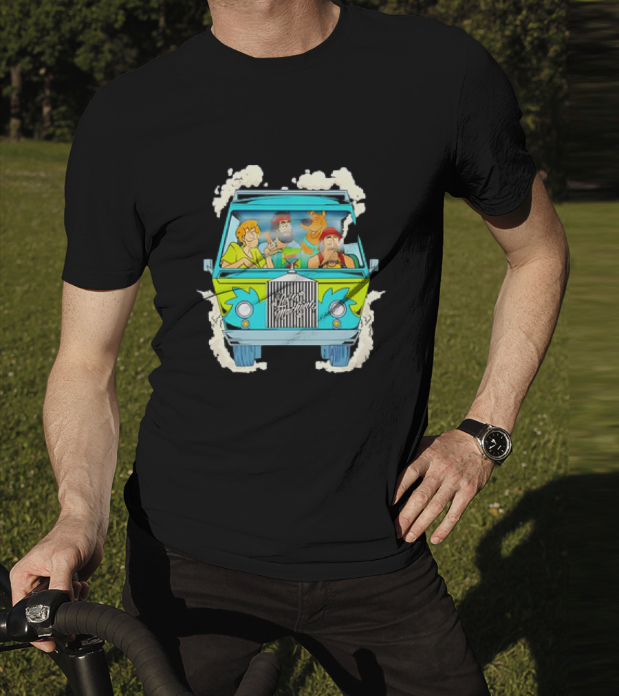 Scooby DOOBIE Doo Mystery Machine Vintage Smoke Adventure T-Shirt