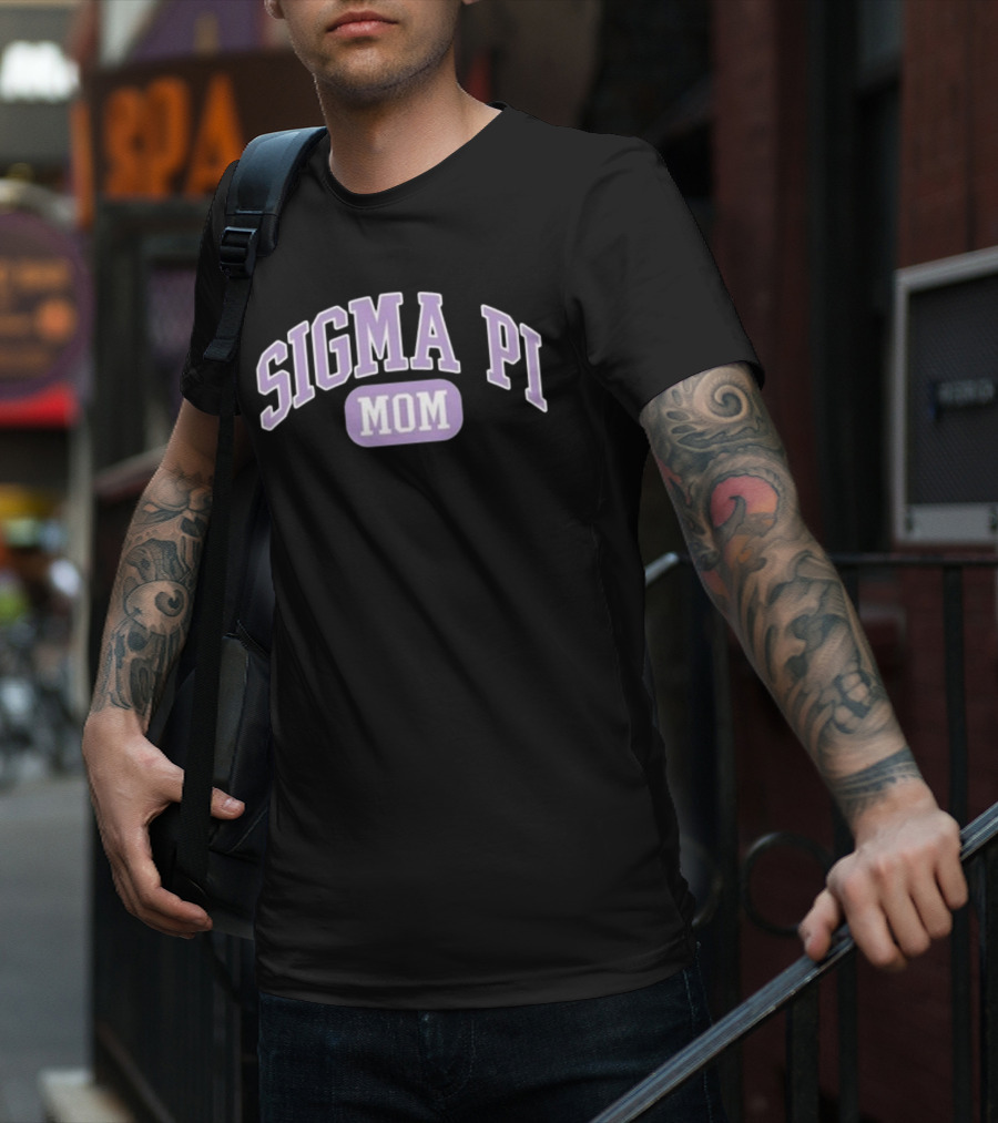 Sigma Pi Mom Collegiate Greek Letters T-Shirt