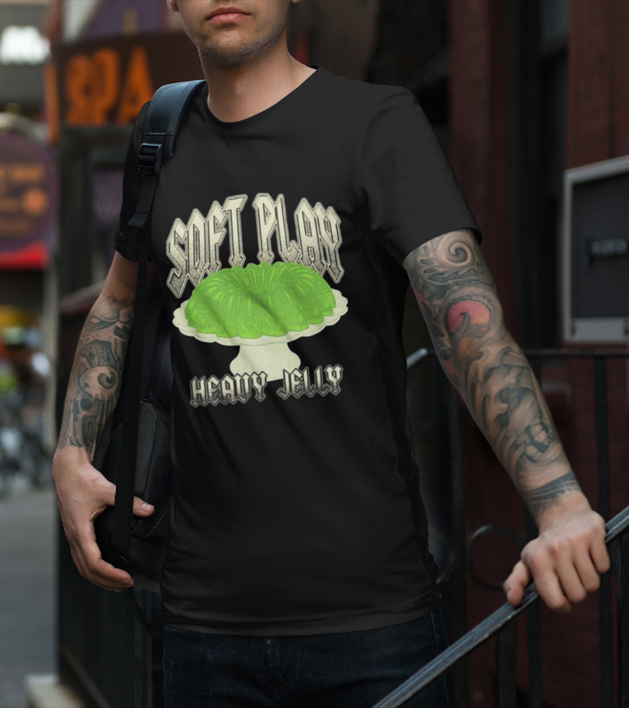 Soft Play Heavy Jelly Vintage Style Dessert Graphic T-Shirt