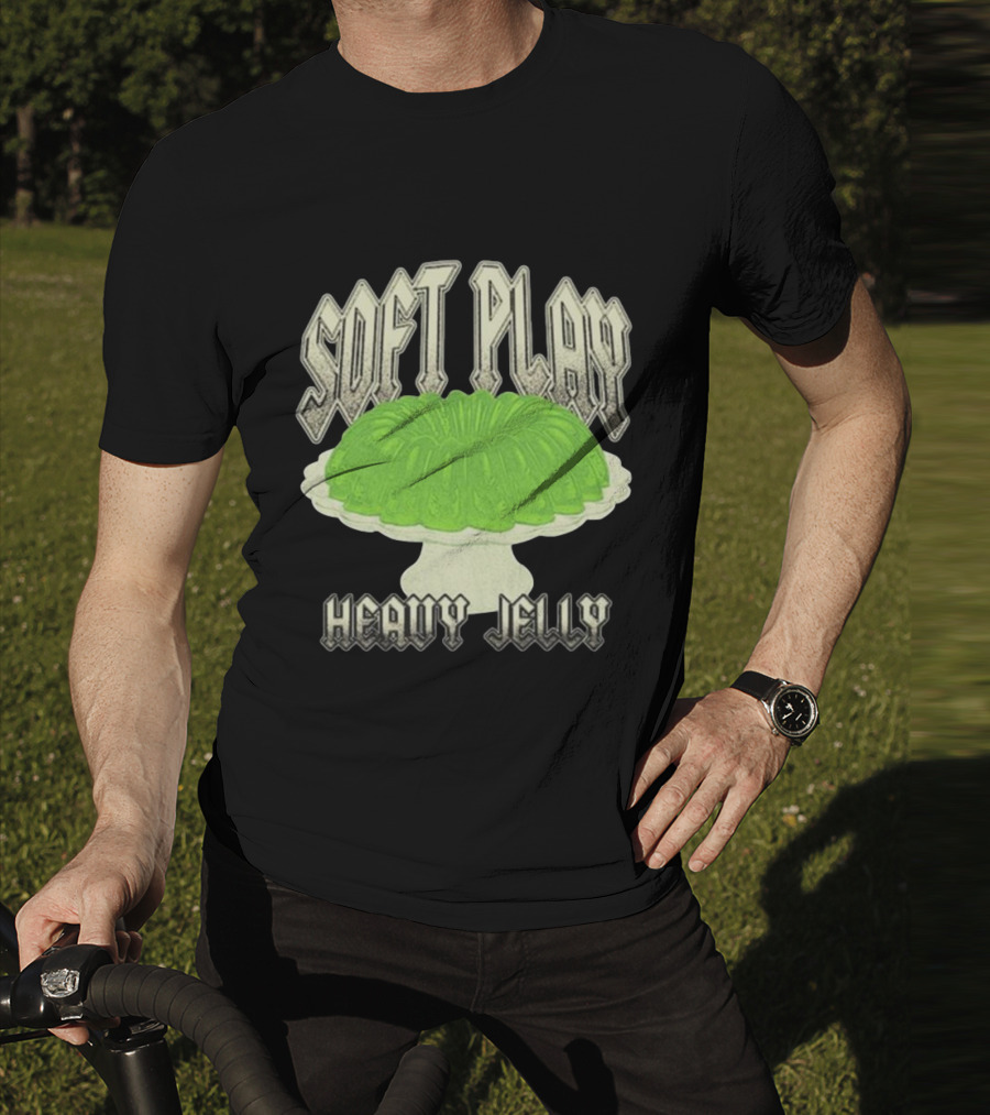 Soft Play Heavy Jelly Vintage Style Dessert Graphic T-Shirt