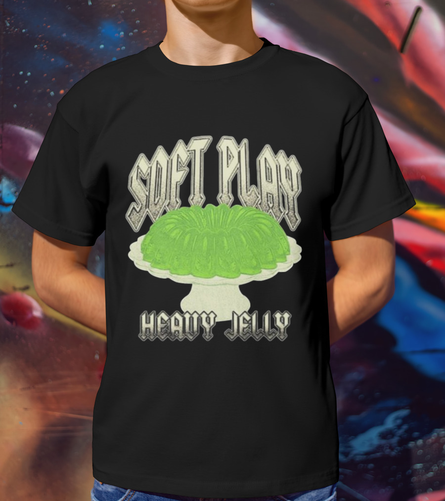 Soft Play Heavy Jelly Vintage Style Dessert Graphic T-Shirt