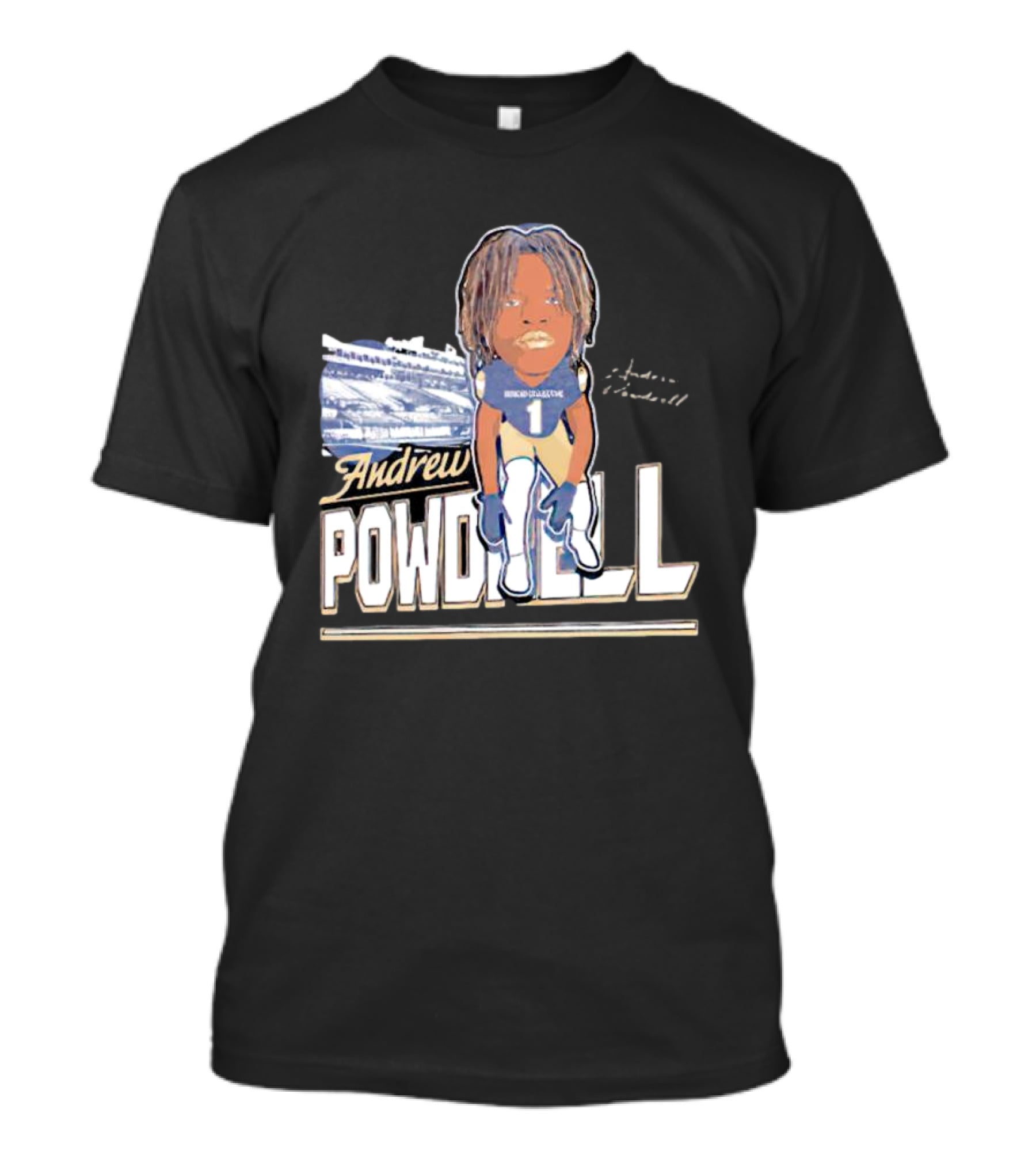 Andrew Powdrell Number 1 Honor Groundstone Signature T-Shirt