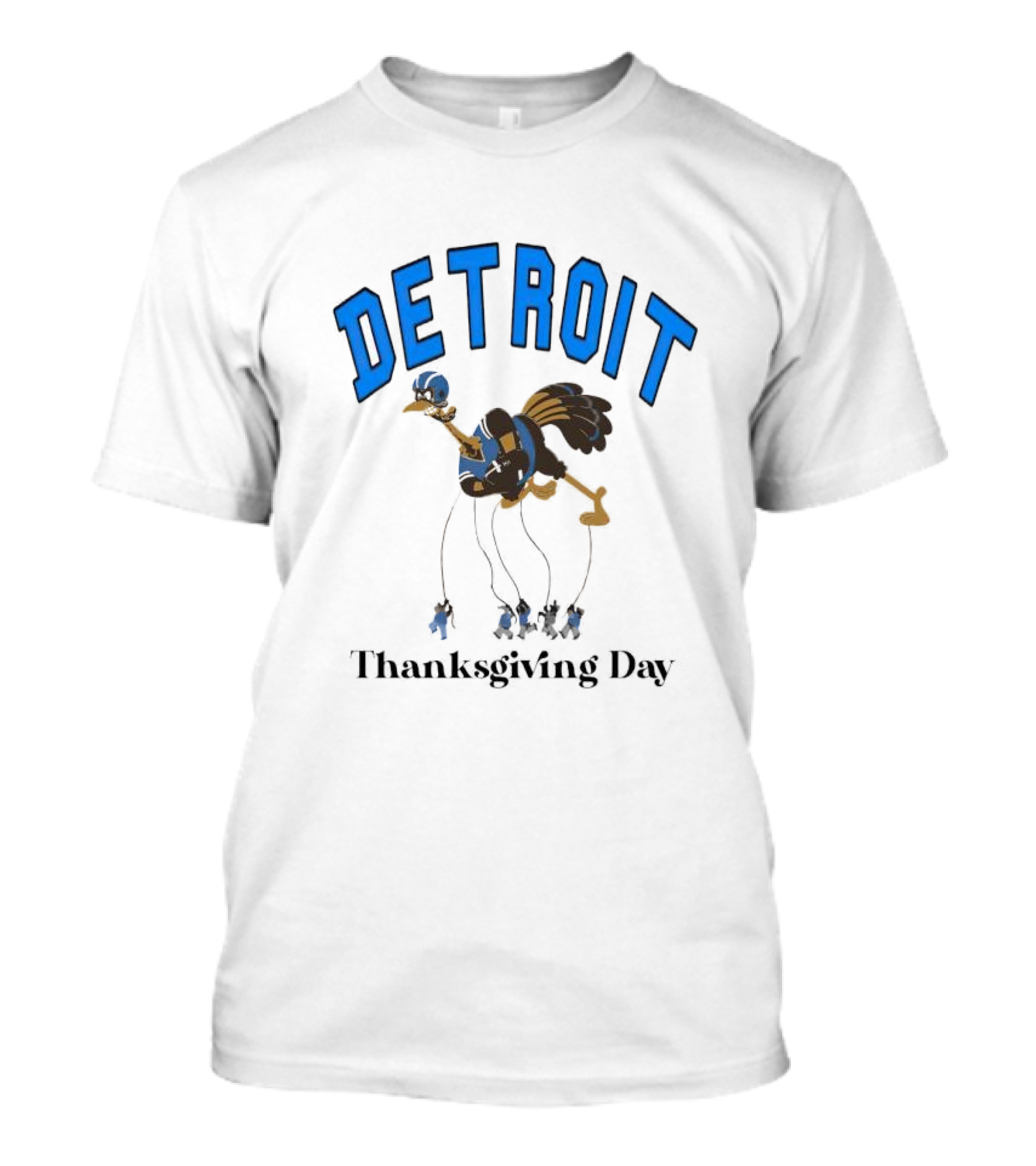 Detroit Thanksgiving Day Turkey T-Shirt